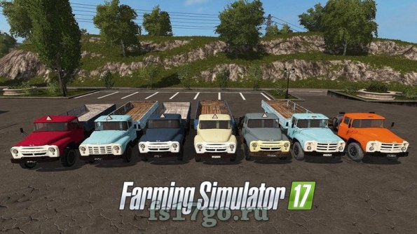 Мод «Пак Зил 130 и 133» для Farming Simulator 2017