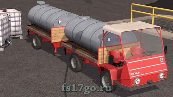 Мод «Bucher TRL2600 Platform Pack» для Farming Simulator 2017