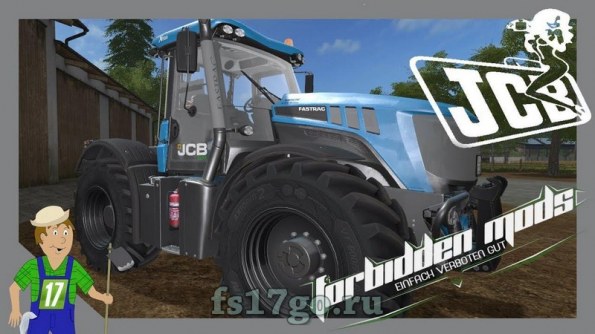 Мод «JCB Fastrac 3000 Xtra DH» для Farming Simulator 2017