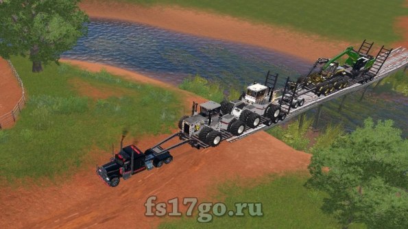 Мод трал «GLOTE 125 T SMC» для Farming Simulator 2017