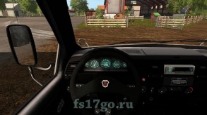Мод «ГАЗ Ермак и полуприцеп» для Farming Simulator 2017