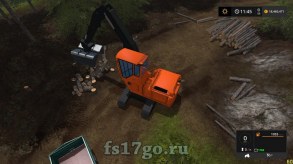 Мод «Wood Shovel Loader» для Farming Simulator 2017