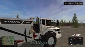 Мод «Volvo A40G white» для Farming Simulator 2017