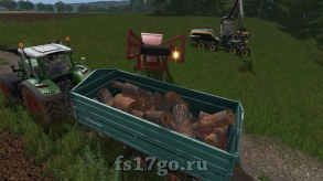 Конвейер «Bales And Wood Conveyor Belt» для Farming Simulator 2017