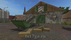 Конвейер «Bales And Wood Conveyor Belt» для Farming Simulator 2017