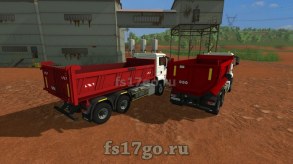 Мод «Man TGS 6x4 Benne» для Farming Simulator 2017