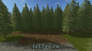 Мод саженцы «Plantable Spruce Trees» для Farming Simulator 2017