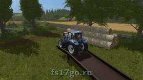 Мод перевозная рампа для Farming Simulator 2017