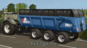 Мод прицеп «PENTA DB 50» для Farming Simulator 2017