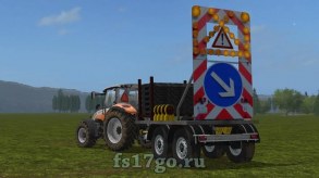 Мод «Traffic safety trailer (VSA)» для Farming Simulator 2017