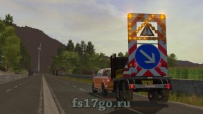 Мод «Traffic safety trailer (VSA)» для Farming Simulator 2017