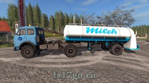 Мод «HLS 90.45/3 Minol & Milch-Auflieger» для Farming Simulator 2017