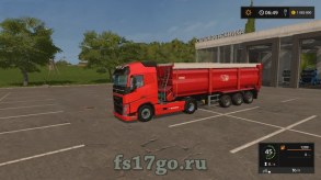 Мод тягача «VOLVO FH750» для Farming Simulator 2017