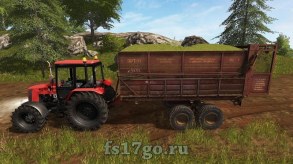 Мод прицепа «ПРТ-11» для Farming Simulator 2017