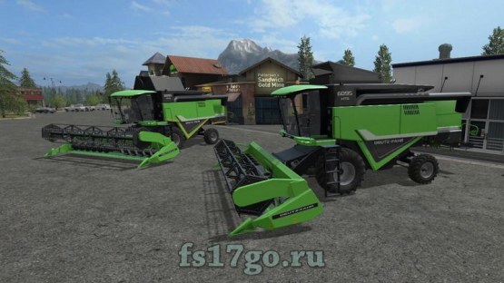 Мод «Deutz-Fahr HTS 6095» для Farming Simulator 2017