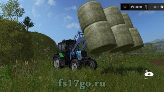 Мод «МТЗ 952 с КУНом» для Farming Simulator 2017