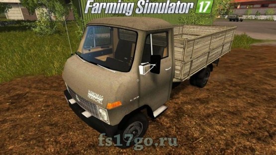 Мод «1967 Hanomag F65 tipper» для Farming Simulator 2017
