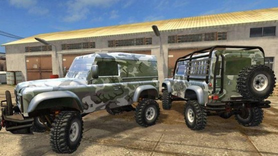 Мод «Land Rover Defender» для Фермер Симулятор 2017