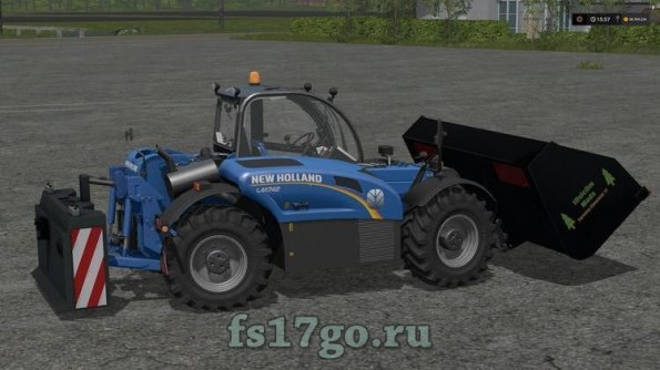 Мод погрузчик «New Holland LM 742» для Farming Simulator 2017