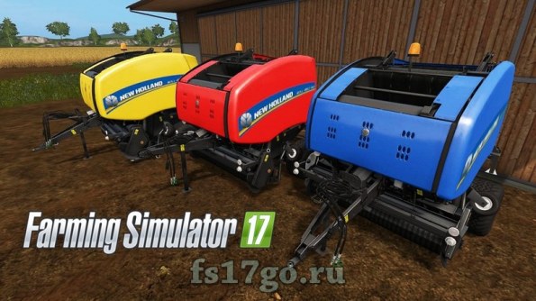 Мод «New Holland RollBelt 150 – DH» для Farming Simulator 2017