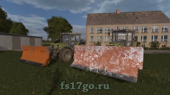 Мод на отвал «Plow» для Farming Simulator 2017