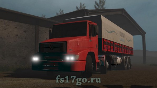 Мод «MB 1620 BI-TRUCK» для Farming Simulator 2017