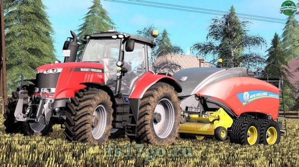 Мод «New Holland Baler Ed Pack» для Farming Simulator 2017