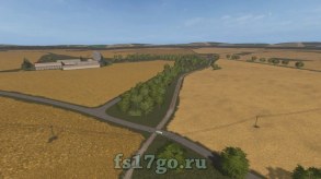 Карта с большими полями «Agro Gorale» для FS 2017
