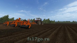 Мод «Laumetris Compaction Rollers TVL-10» для Farming Simulator 2017