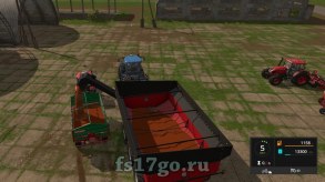 Прицеп-перегрузчик «Balzer 2000» для Farming Simulator 2017