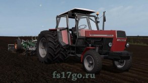 Мод на трактор «Ursus 1222» для Farming Simulator 2017