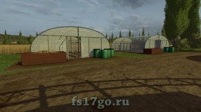 Мод теплица с огурцами для Farming Simulator 2017