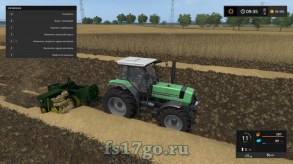 Мод «Baler John Deere 24T» для Farming Simulator 2017