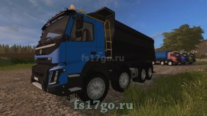 Мод самосвал «Volvo 8x6» для Farming Simulator 2017