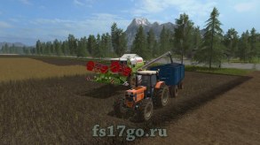Мод «Claas C540 folding cutter» для Farming Simulator 2017.