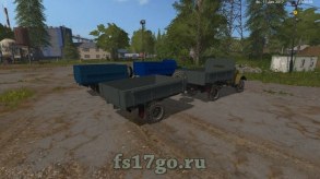 Мод «Пак грузовиков ГАЗ 51 и 63» для Farming Simulator 2017