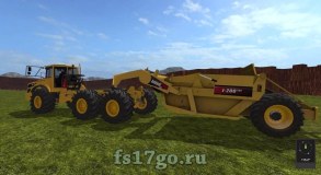 Мод «Ashland I200 TS4 Semi Scraper» для Farming Simulator 2017
