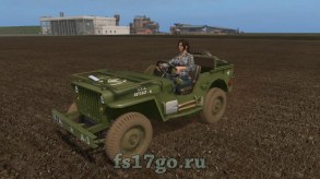 Мод Джип Willys MB (Виллис) для Farming Simulator 2017