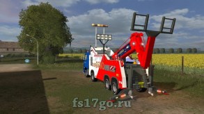 Мод эвакуатор MB Axor DEPAN 2000 Farming Simulator 2017