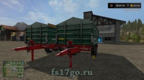 Мод «Farmtech TDK 1600» для Farming Simulator 2017