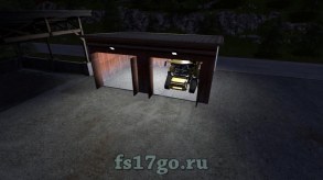 Мод покупаемый Гараж для Farming Simulator 2017