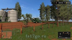 Комбайн «John Deere 3522» для Farming Simulator 2017
