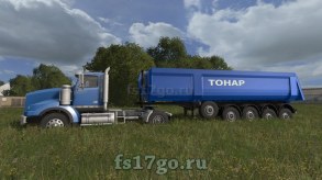 Мод Полуприцеп «ТОНАР» для Farming Simulator 2017