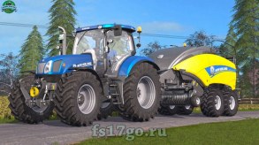 Мод «New Holland Baler Ed Pack» для Farming Simulator 2017