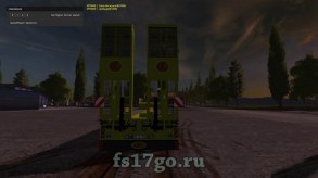 Мод трал «Claas trailer» для Farming Simulator 2017