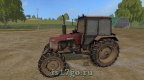 Мод «MTZ-1221 Belarus от Kirilas08» для Farming Simulator 2017