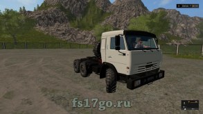Мод «КамАЗ-54115 и модули» для Farming Simulator 2017