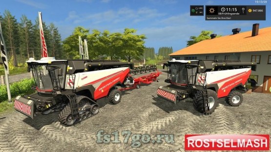 Мод «Rostselmash RSM161» для Farming Simulator 2017