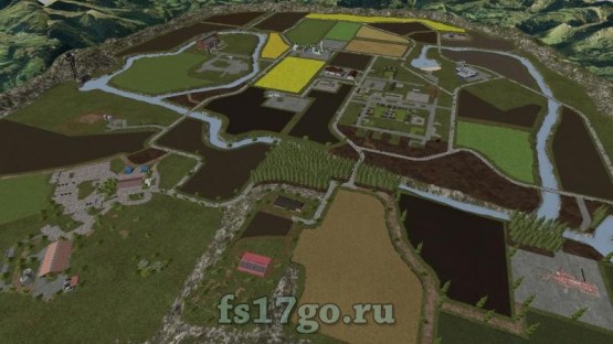 Мод на карту «Jogisfelden» для Farming Simulator 2017