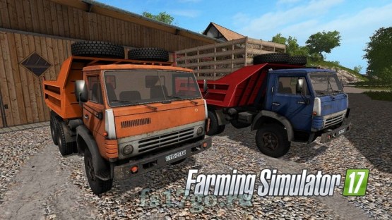 Мод грузовик «КамАЗ-5511» для Farming Simulator 2017